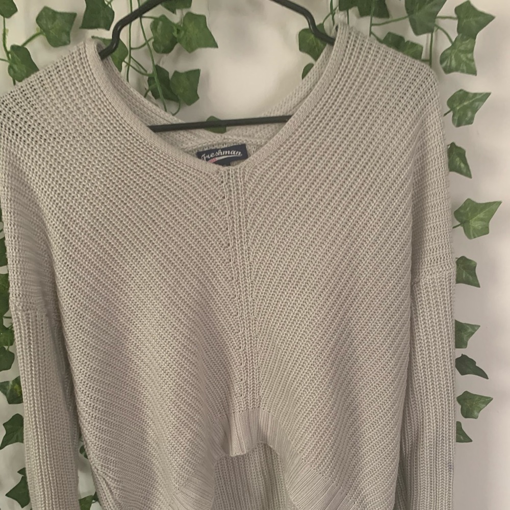 Grey sweater